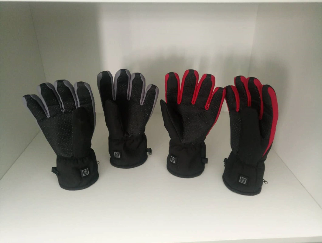 Electric Heating Ski Gloves with Rechargeable Battery