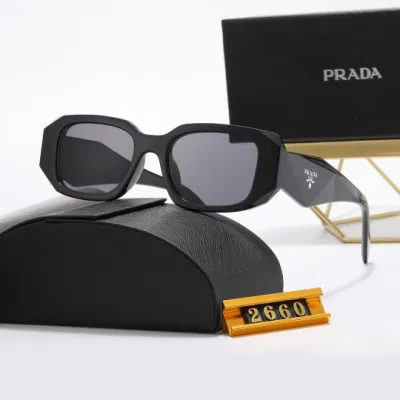 핫 세일 럭셔리 디자이너 선글라스 브랜드 Prada' S Symbole 선글라스